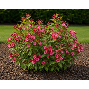 Vajgela kvetnatá (Weigela florida) ‘BRISTOL RUBY’ - výška 20-40 cm, kont. C2L